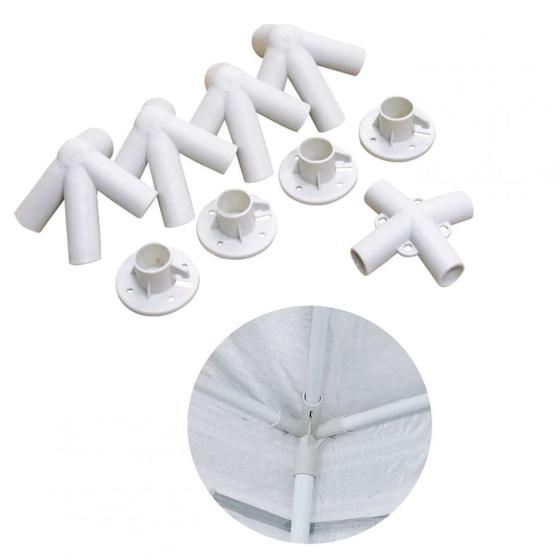 Kit Conectores Reposicao 9 Pecas para Tenda Gazebo 3x3 M Base e Topo Nautika Menor preço em Kit Conectores Reposicao 9 Pecas para Tenda Gazebo 3x3 M Base e Topo Nautika