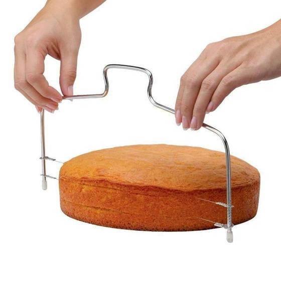 Imagem de Kit Confeitaria 3 Formas Retangular Bico Nivelador Espátulas