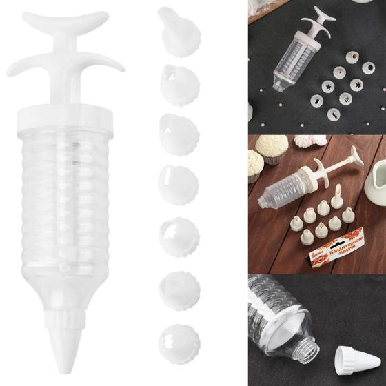 KIT CONFEITEIRO 8 BICOS + bisnaga seringa decorador bolo é ruim? KIT CONFEITEIRO 8 BICOS + bisnaga seringa decorador bolo é boa?