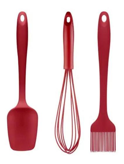 Imagem de Kit Confeiteiro Utensílio Domésticos 3 Pçs Ud093