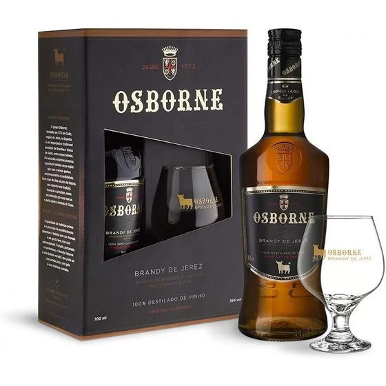 Imagem de Kit Conhaque Osborne 700 Ml