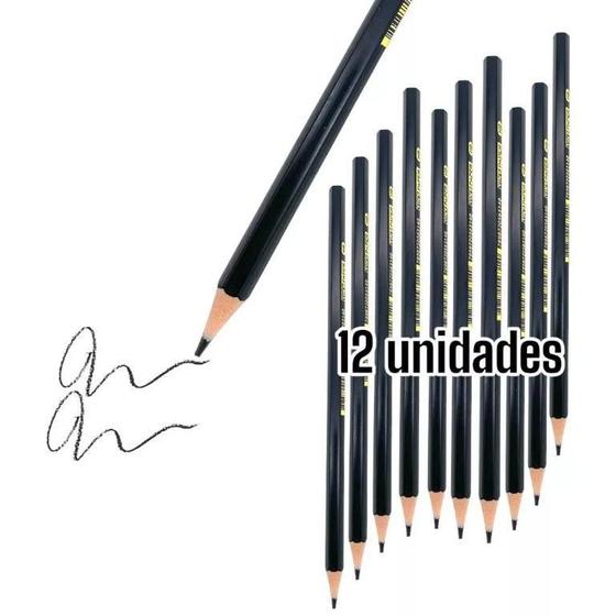 Imagem de Kit conjunto 12 lápis de escrever resistente