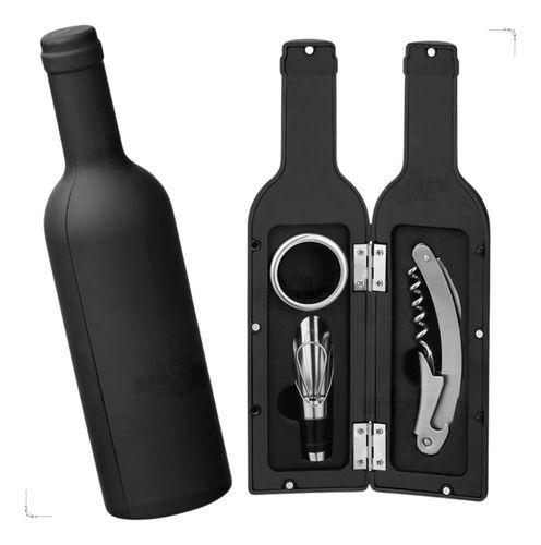 Imagem de Kit Conjunto De Vinho Formato Garrafa Completo Para Amantes De Vinho Presente