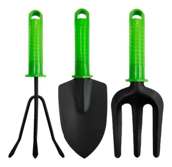 Imagem de Kit Conjunto Ferramentas Para Jardinagem Com 3 Peças Jardim - Startools