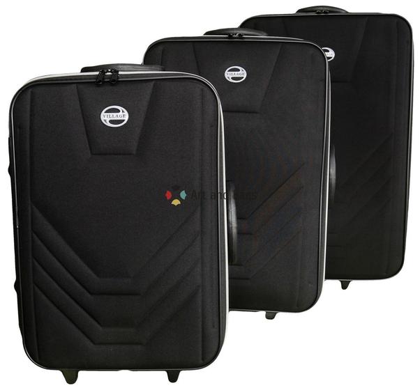 Kit Conjunto Jogo Malas Viagem Village Grande Média Pequena é boa?