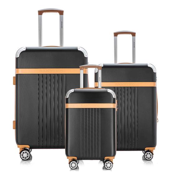 Kit Conjunto Mala Viagem Santino B182 Expansor 360 Tsa G M P é boa?