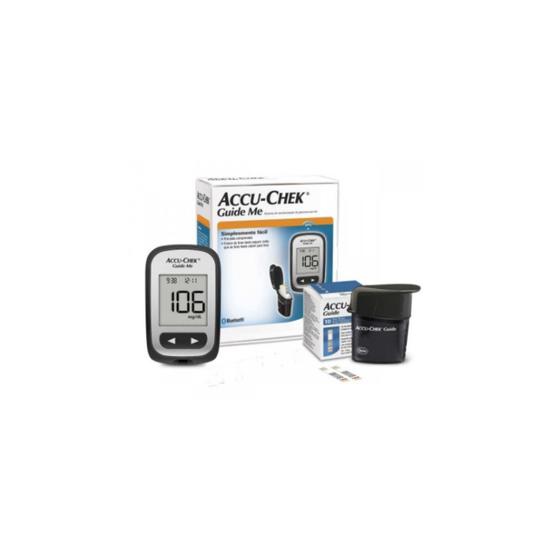 Imagem de Kit Controle De Glicemia Accu Chek Guide Me