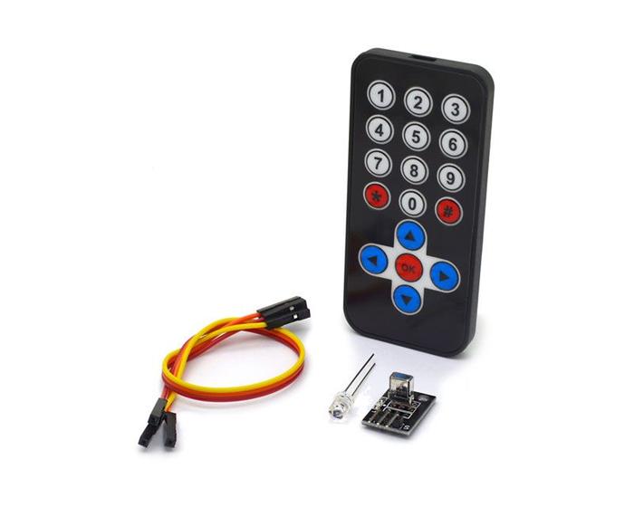Imagem de Kit Controle Remoto Infravermelho com Modulo Receptor - IR - GC-140