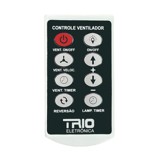 Imagem de Kit Controle Remoto Para Ventilador De Teto Universal Trio