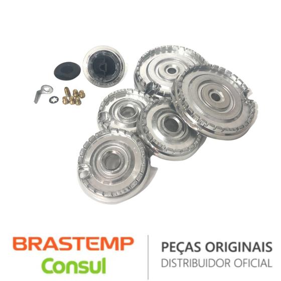 Kit Conversão de Gás GLP/GN para Fogão BRASTEMP/ CONSUL Fogão
