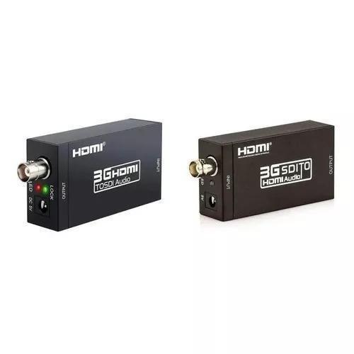 Imagem de Kit Conversores 1X Hdmi Para Sdi E 1X Sdi Para Hdmi Com