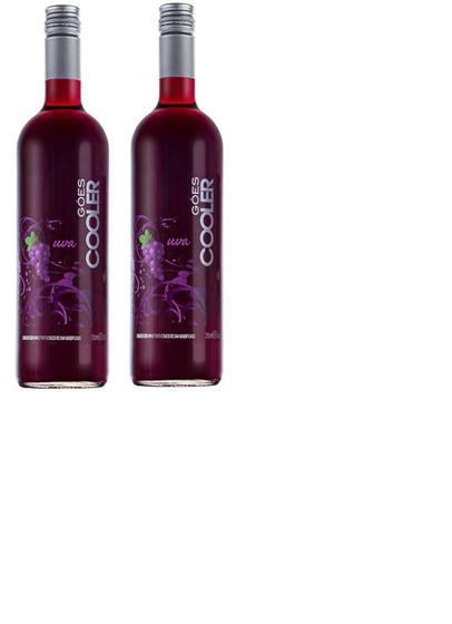Imagem de Kit Cooler Góes Uva 750ml 2 unidades