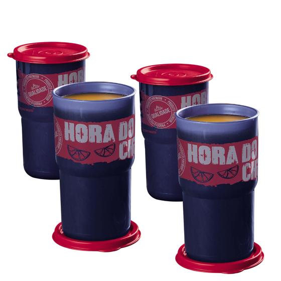 Kit copos colors hora do churrasco da tupperware - Tupperware Imagem de Kit copos colors hora do churrasco da tupperware