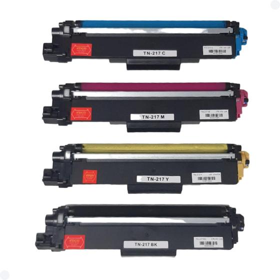 Imagem de Kit Cores Compativel Brother TN-2147 3770CDW L3210CW  CMKY