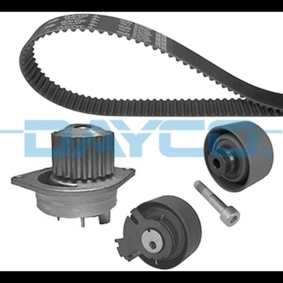 Imagem de Kit correia acessórios com bomba D'água  C3 2003 a 2021 Dayc