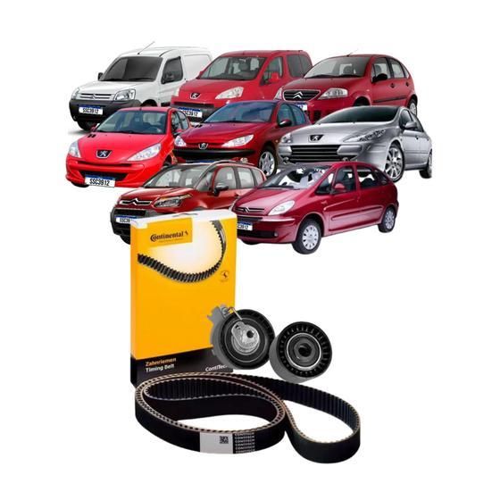 Menor preço em Kit Correia Dentada e Tensor Hoggar Berlingo Partner 1.6 16v