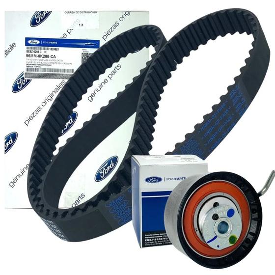 Kit Correia Dentada E Tensor Original Ford New Fiesta Nacional Ka 1.5 E Ecosport Motor Sigma 16V Menor preço em Kit Correia Dentada E Tensor Original Ford New Fiesta Nacional Ka 1.5 E Ecosport Motor Sigma 16V
