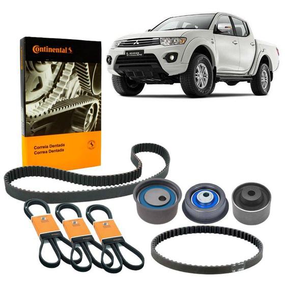 Imagem de Kit Correia Dentada L200 Triton Hls 2013 à 2017 2.4 16v Flex