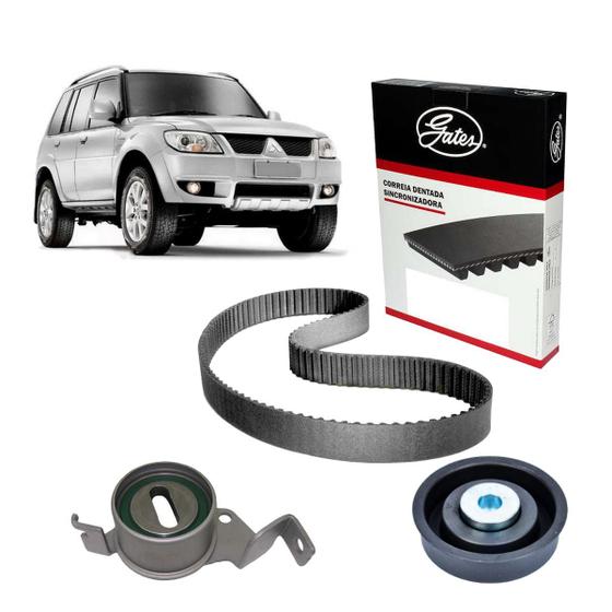 Imagem de Kit Correia Dentada Pajero Tr4 2014 Polia Alternador Tensor