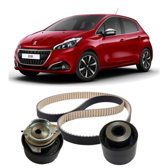 Kit Correia Dentada Peugeot 208 1.2 12v 3 Cilindros 2019 - Rolt do ...