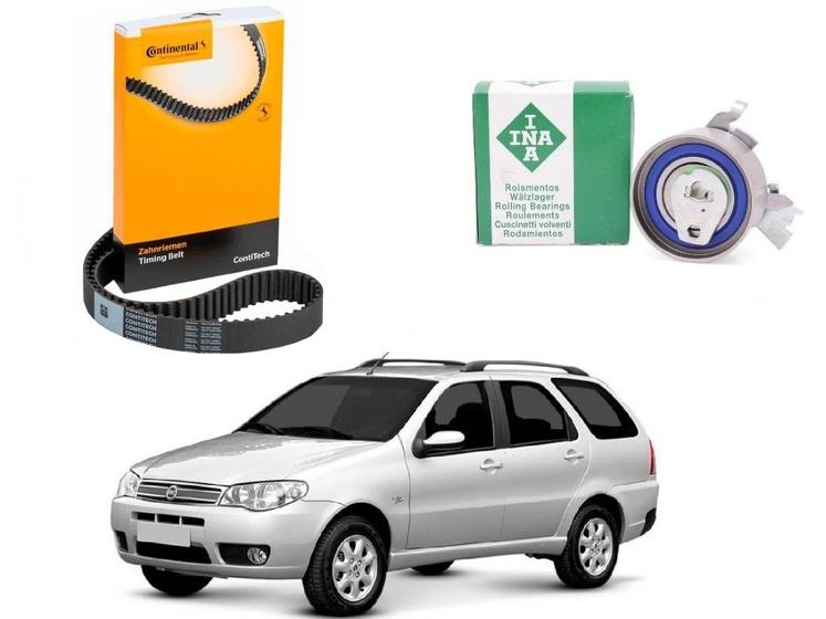 Kit correia dentada tensor continental ina original fiat palio weekend 1.8 8v 2005 a 2010 Menor preço em Kit correia dentada tensor continental ina original fiat palio weekend 1.8 8v 2005 a 2010