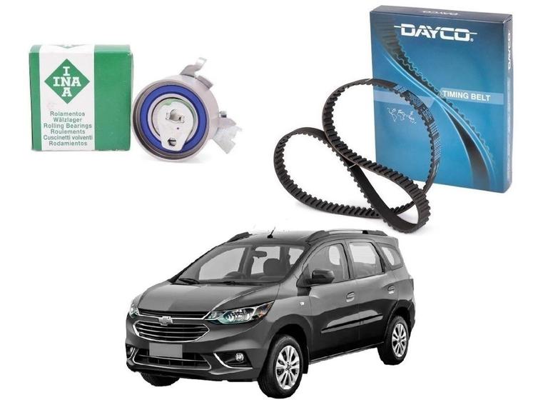 Kit correia dentada tensor dayco ina original chevrolet spin 1.8 2016 a 2019 Menor preço em Kit correia dentada tensor dayco ina original chevrolet spin 1.8 2016 a 2019