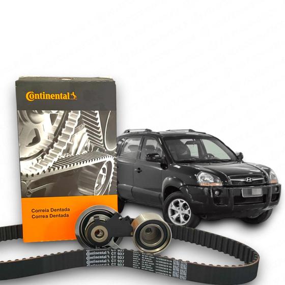 Imagem de Kit Correia Dentada + Tensor + Polia Elantra I30 2.0 16v