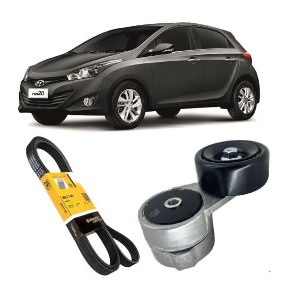 Imagem de Kit Correia E Tensor Hb20 1.6 16v 2013 Em Diante