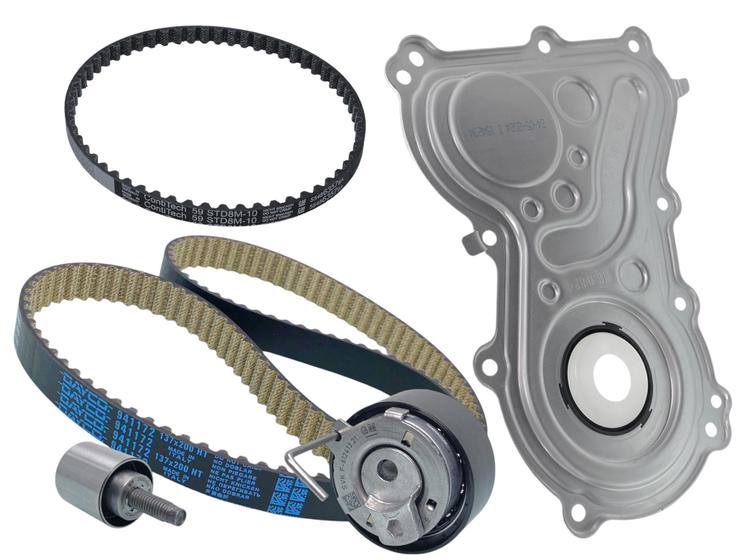 Imagem de Kit Correia Tensor Polia Retentor Onix Tracker 1.0 3cc Turbo