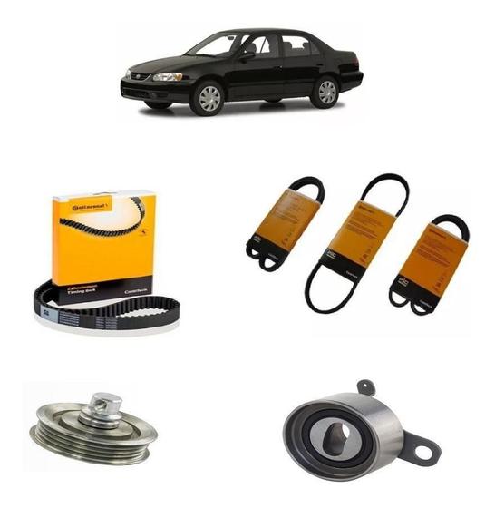 Imagem de Kit Correia Toyota Corolla 1.8 16V 93 94 95 96 97 98 99 00