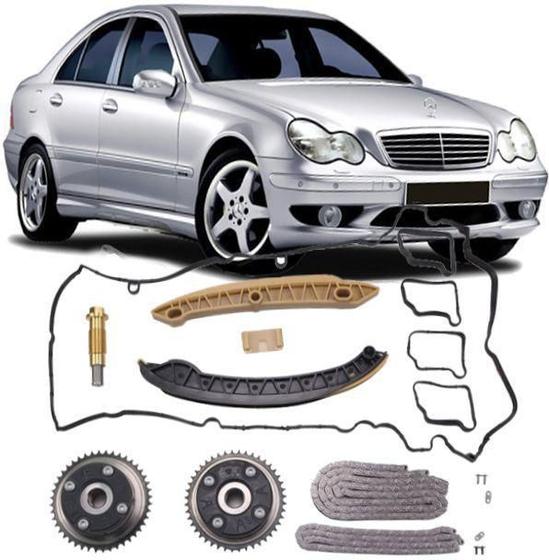 Imagem de Kit Corrente Comando Mercedes C180 C200 C230 1.8 2002 À 2007