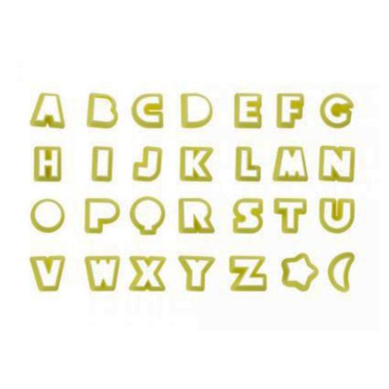 Imagem de Kit Cortador 08034 Letras 3,5cm 28/pcs (Fl)