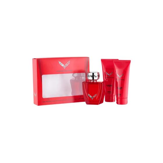 Imagem de Kit Corvette Red Masculino Perfumaria Agua de Cheiro