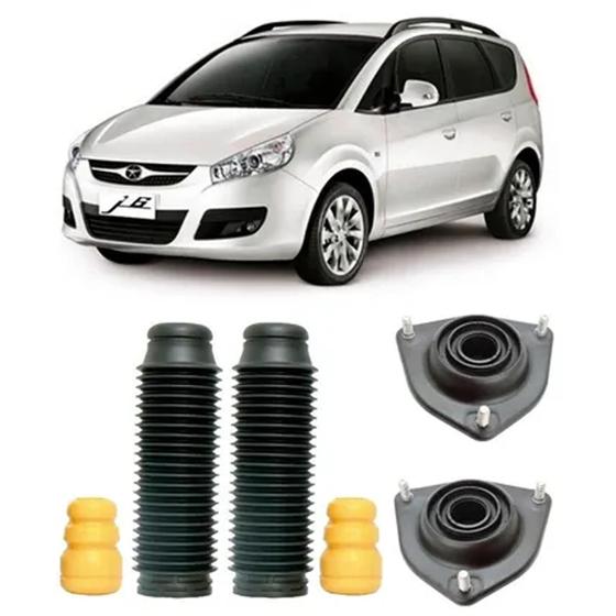 Imagem de Kit Coxim Amortecedor Dianteiro Jac J6 2011 2012 2013