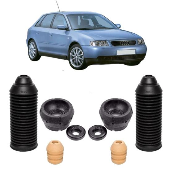 Imagem de Kit Coxim Batente Amortecedor Dianteiro Audi A3 1996 A 2006