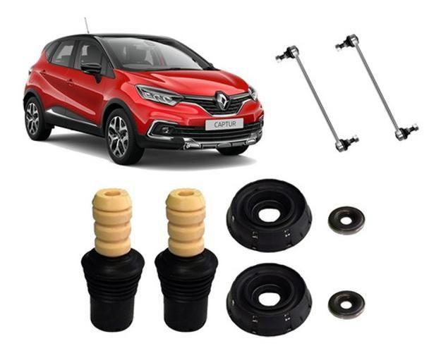 Imagem de Kit Coxim Batente Bieleta Dianteira Captur 2019 20