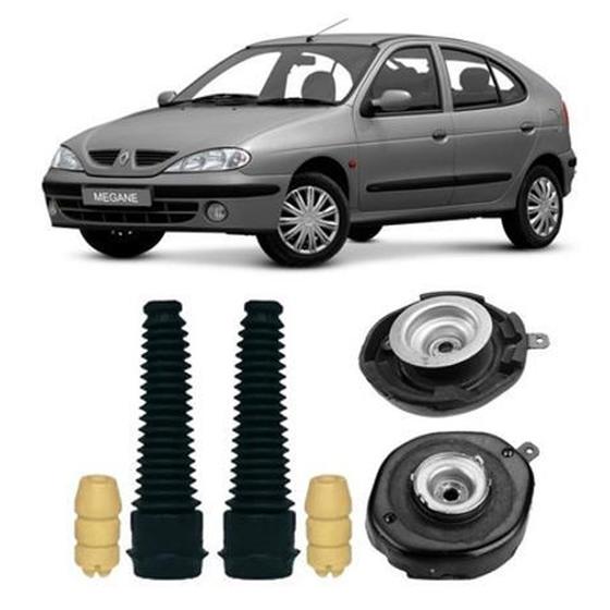 Imagem de Kit Coxim Batente Coifa Amort Renault Megane 1997 1998 1999