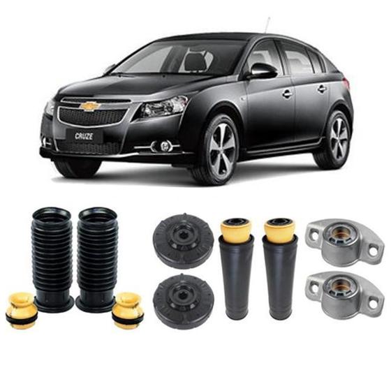 Imagem de Kit Coxim Batente Coifa Amort Traseiro Cruze Hatch 2015 2016