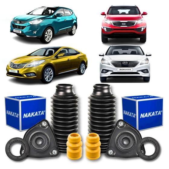 Imagem de Kit Coxim Batente Coifa Azera Sonata IX-35 Sportage Nakata