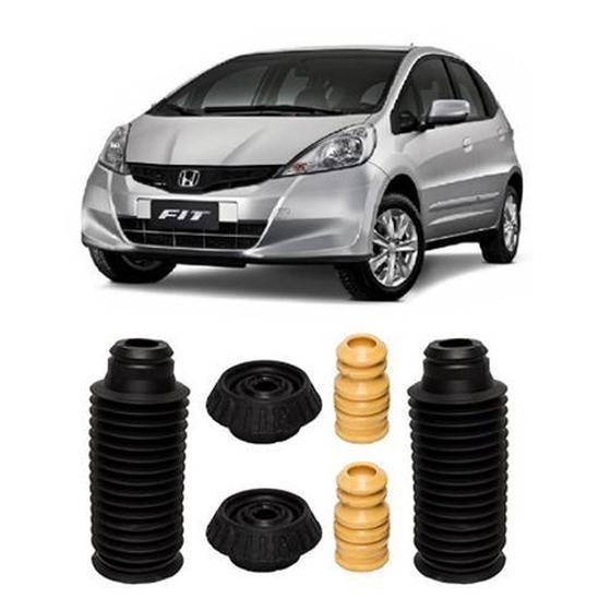 Imagem de Kit Coxim Batente Coifa Diant Honda New Fit 2009 2010 2011