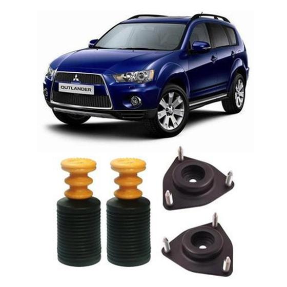 Imagem de Kit Coxim Batente Coifa Diant Mitsubishi Outlander 2008 2009