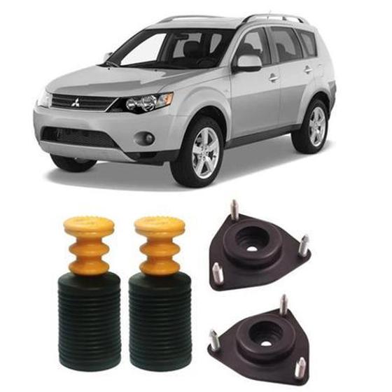 Imagem de Kit Coxim Batente Coifa Diant Mitsubishi Outlander 2011 2012