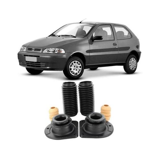 Imagem de Kit Coxim Batente Coifa Dianteiro Fiat Palio 2005 2006 2007