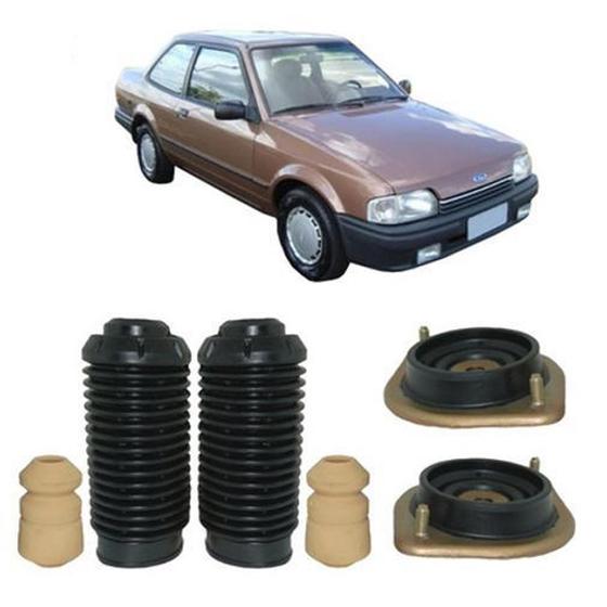 Imagem de Kit Coxim Batente Coifa Dianteiro Ford Verona 1993 1994 1995