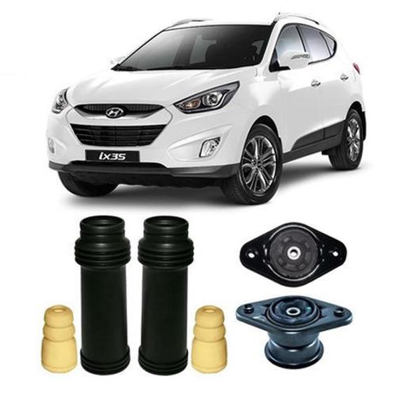 Imagem de Kit Coxim Batente Coifa Traseiro Hyundai Ix35 2011 2012 2013