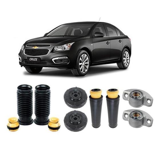 Imagem de Kit Coxim Batente Diant Traseira Cruze Sedan 2014 2015 16