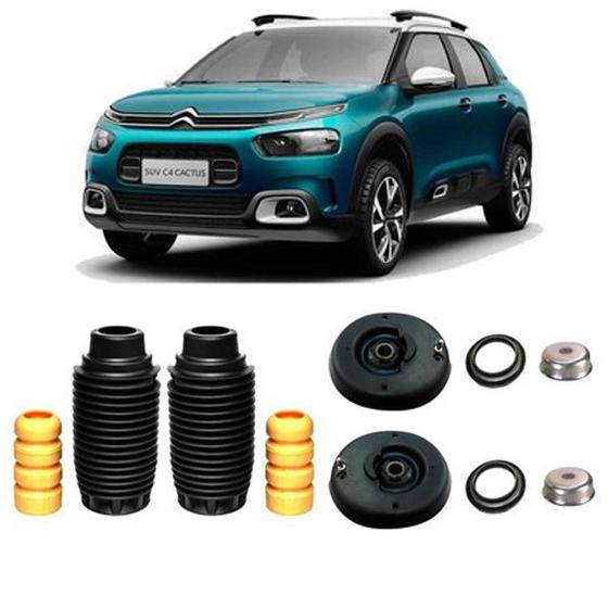 Imagem de Kit Coxim Batente Dianteiro Citroen C4 Cactus 2018 A 2020