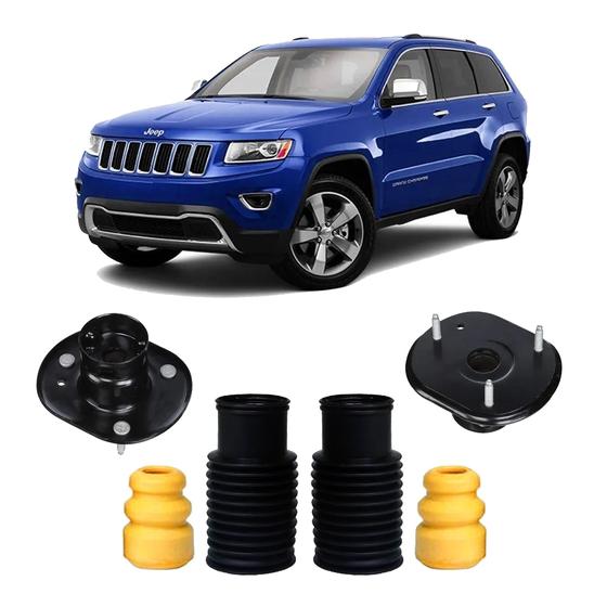 Imagem de Kit Coxim Batente Dianteiro Grand Cherokee 2011 2012 2013 14