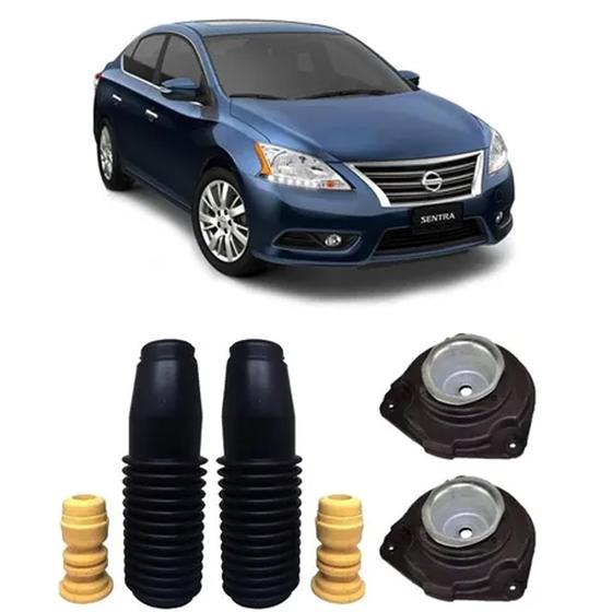 Imagem de Kit Coxim Batente Dianteiro Nissan Sentra 2.0 2017 2018 2019