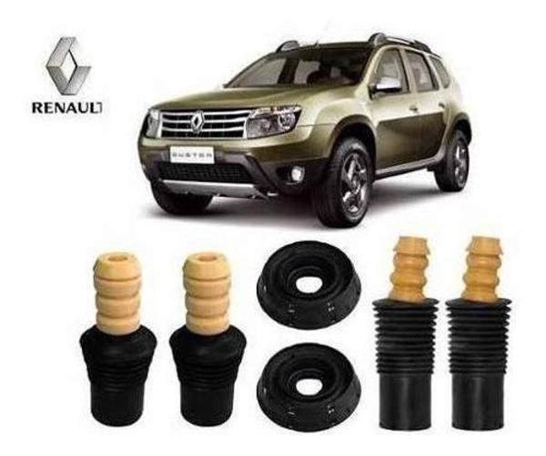 Imagem de Kit Coxim Batente Dianteiro Traseiro Duster 4X4 2013 2014 2015 2016